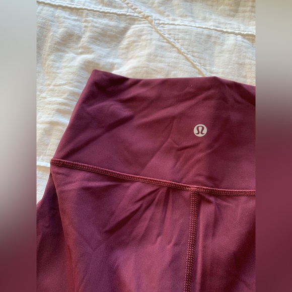 Lululemon Wunder Under Crop Dark Adobe - Size 4 - Picture 5 of 8
